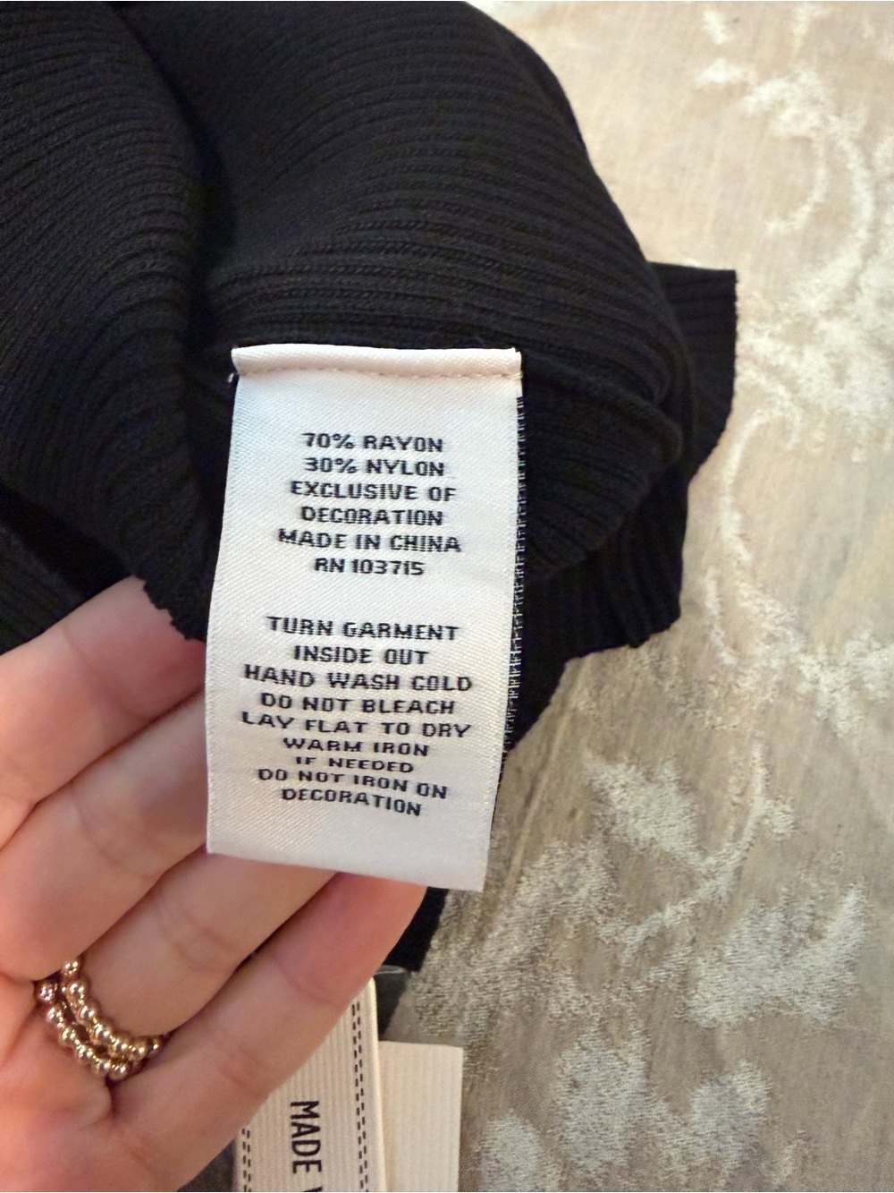 NWT Nanette Lepore Black Size Large - Picture 5 of 8